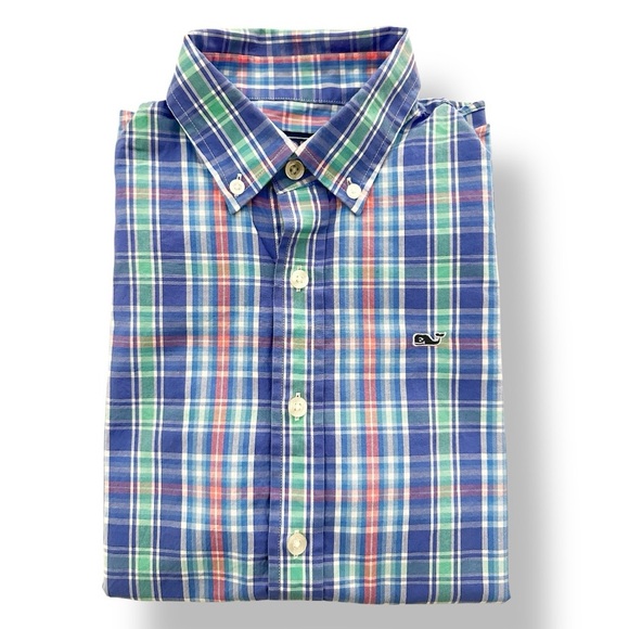 Vineyard Vines | Plaid Whale Shirt Button Down (M) 🐳 - Picture 3 of 4